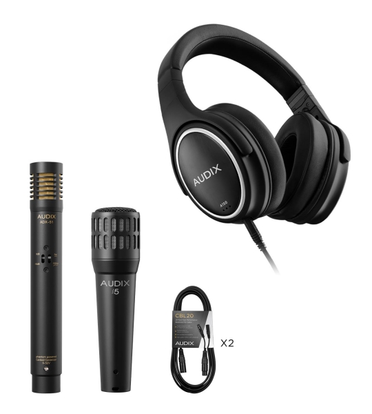  Audix Studio 212B Microphone Package Used, Second hand 